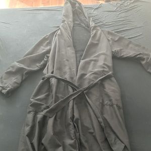 Black Hooded Robe